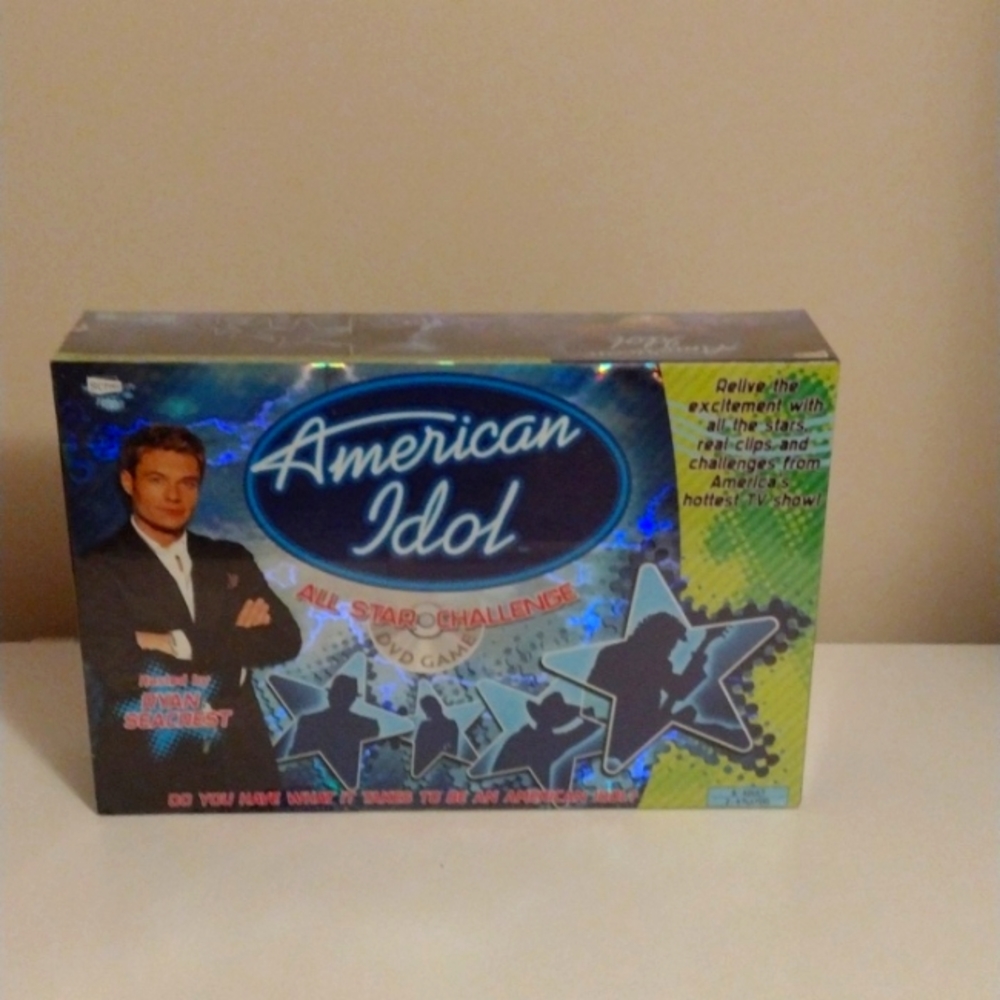 American idol DVD game brand new unopened
